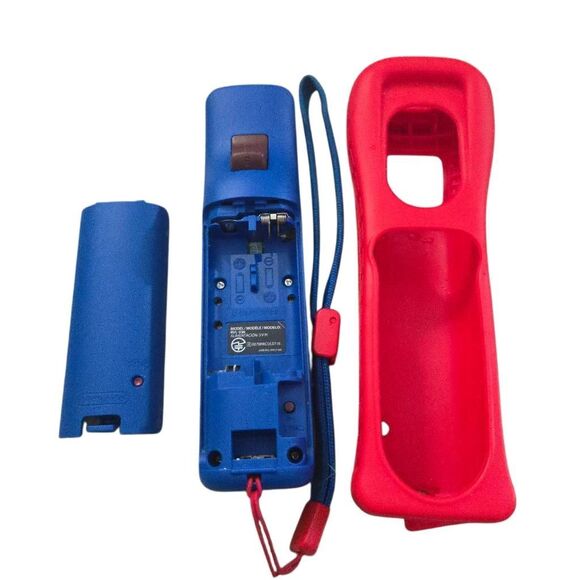 Original Nintendo Wii Remote Motion Plus Inside Controller Mario Edition with co - Picture 2 of 3